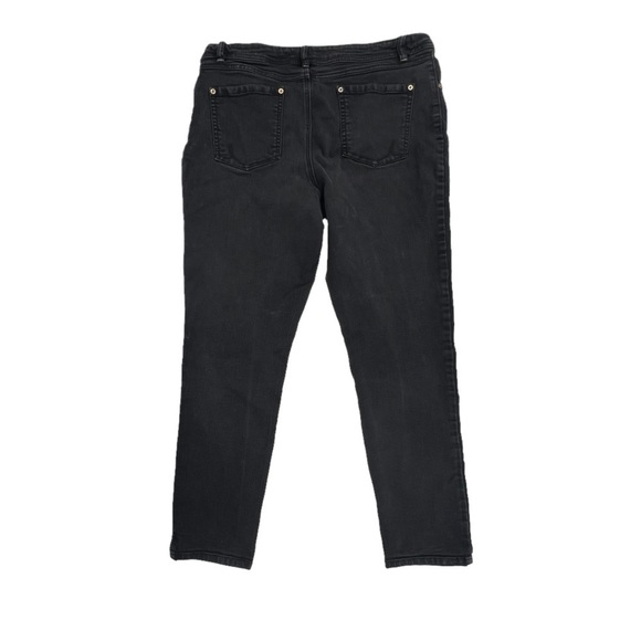 INC International Concepts Black Skinny Regular Fit Jeans Size 16 Short Women's - Picture 3 of 5